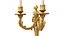Mathieu Lustrerie Louis XVI Applique with 2 lights 3D model