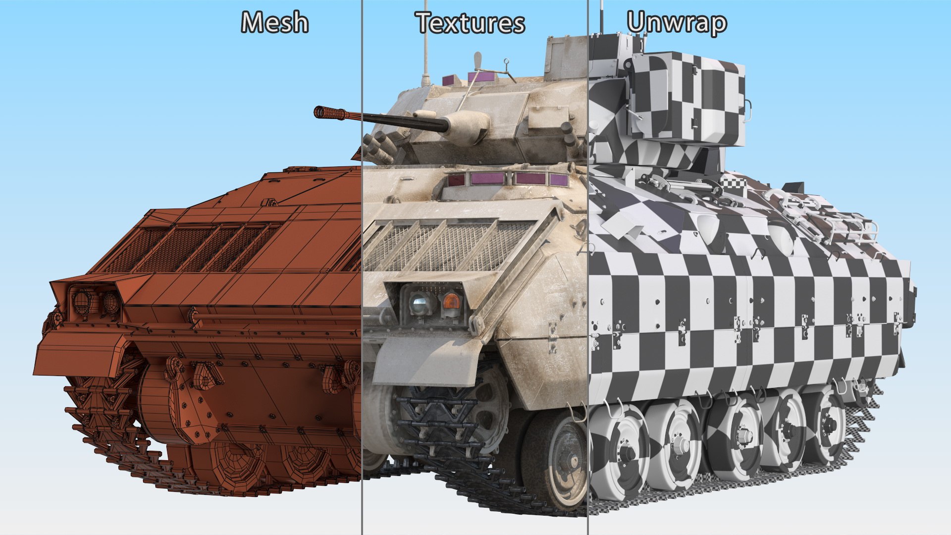 3D Armored Infantry Fighting Vehicle Bradley M2 https://p.turbosquid.com/ts-thumb/ep/r0MB1C/nF/armored_infantry_fighting_vehicle_bradley_m2_017/jpg/1745507401/1920x1080/fit_q87/0509aa871107037e7c3cde794fc294e7165bde10/armored_infantry_fighting_vehicle_bradley_m2_017.jpg