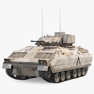3D Armored Infantry Fighting Vehicle Bradley M2