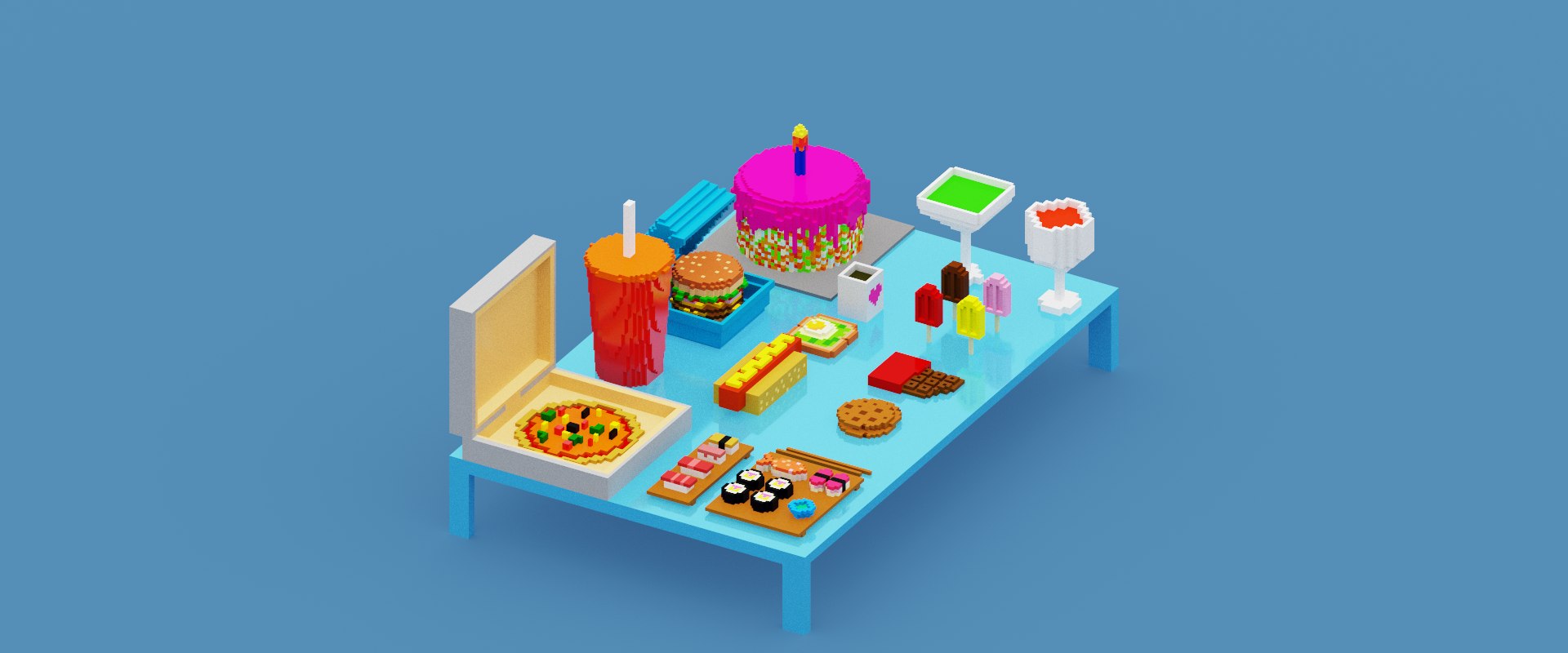 Voxel Fast Food Pack 3D model https://p.turbosquid.com/ts-thumb/ep/xXQ6VB/U4/spin202304211548100011/png/1682084254/1920x1080/fit_q87/f3d2c7ed948080162e5f9c7efb7603c8740f9ed6/spin202304211548100011.jpg