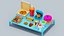 Pacchetto fast food Voxel
