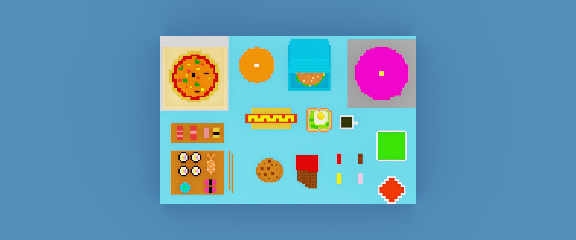 Voxel Fast Food Pack 3D model https://p.turbosquid.com/ts-thumb/ep/xXQ6VB/uZ/snap20230421161214/png/1682084093/1920x1080/fit_q87/648a4c12b89504b89b9485b02588a787cb23e925/snap20230421161214.jpg