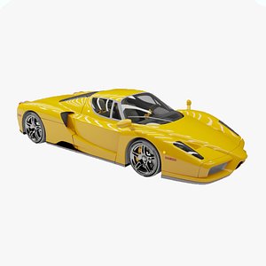 3D Generic sport car model