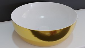 Elegance Circle ECI 40 Counter Washbasin by Azzurra model