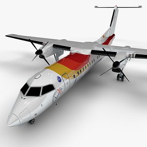 3D model IBERIA REGIONAL Bombardier De Havilland Canada DHC-8 Q300 Dash 8 L1746