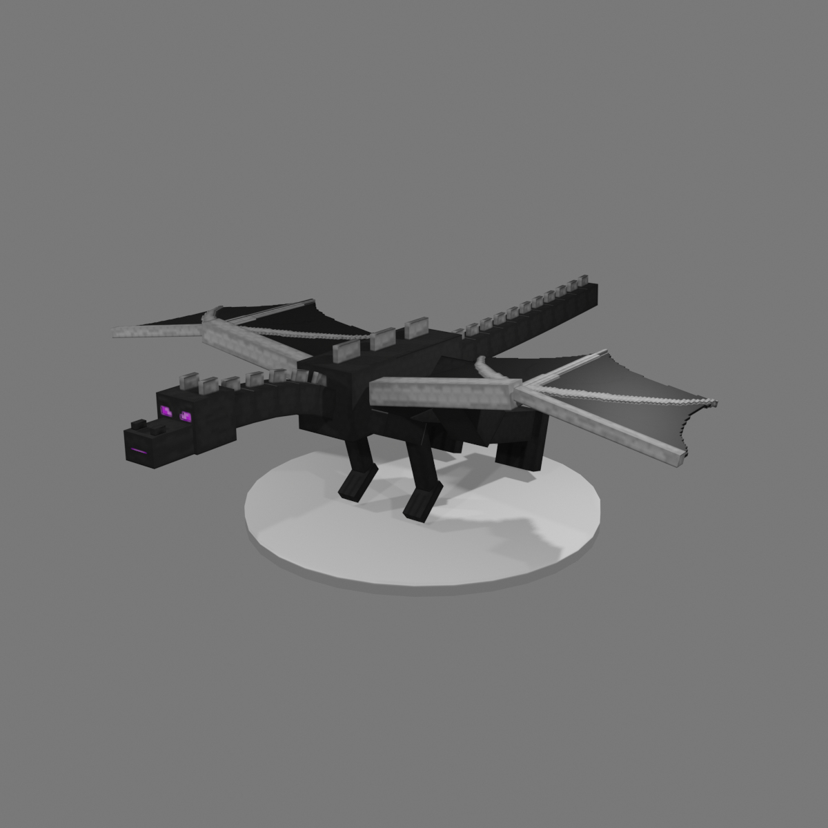 Ender dragon minecraft 3D model - TurboSquid 1660837