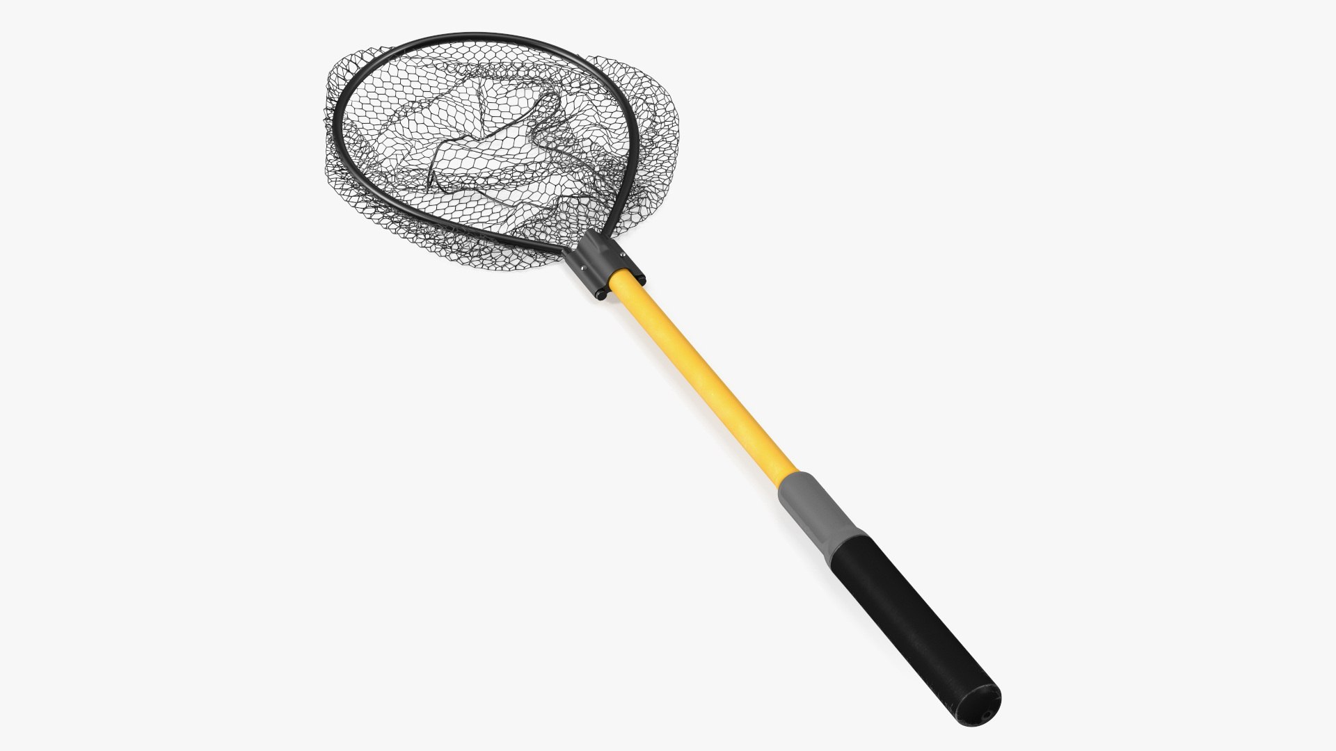 Fishing Landing Net 3D model preview
