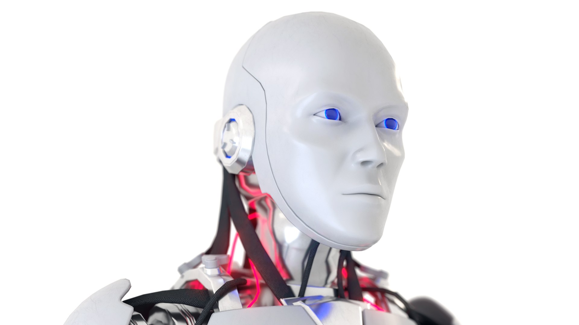 Electronic Cyborg Male Animated Model 3D Model - TurboSquid 2177796