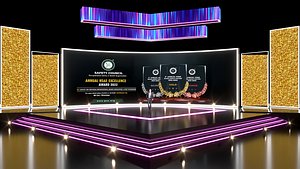 3D model Virtual Set