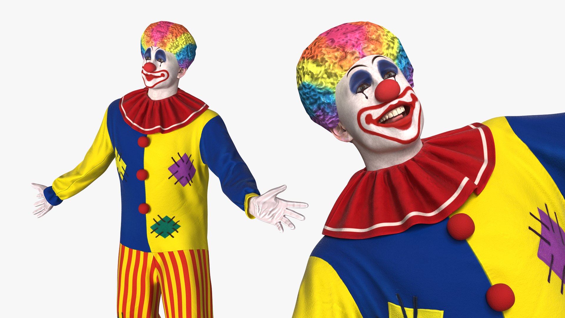3D clown costume rigged https://p.turbosquid.com/ts-thumb/eq/4UwYQu/auIN76ch/clowncostumeriggedmb3dmodel012/jpg/1596981845/1920x1080/fit_q87/9f06fad109b12bd6a604b1ed2150f49baf75e120/clowncostumeriggedmb3dmodel012.jpg