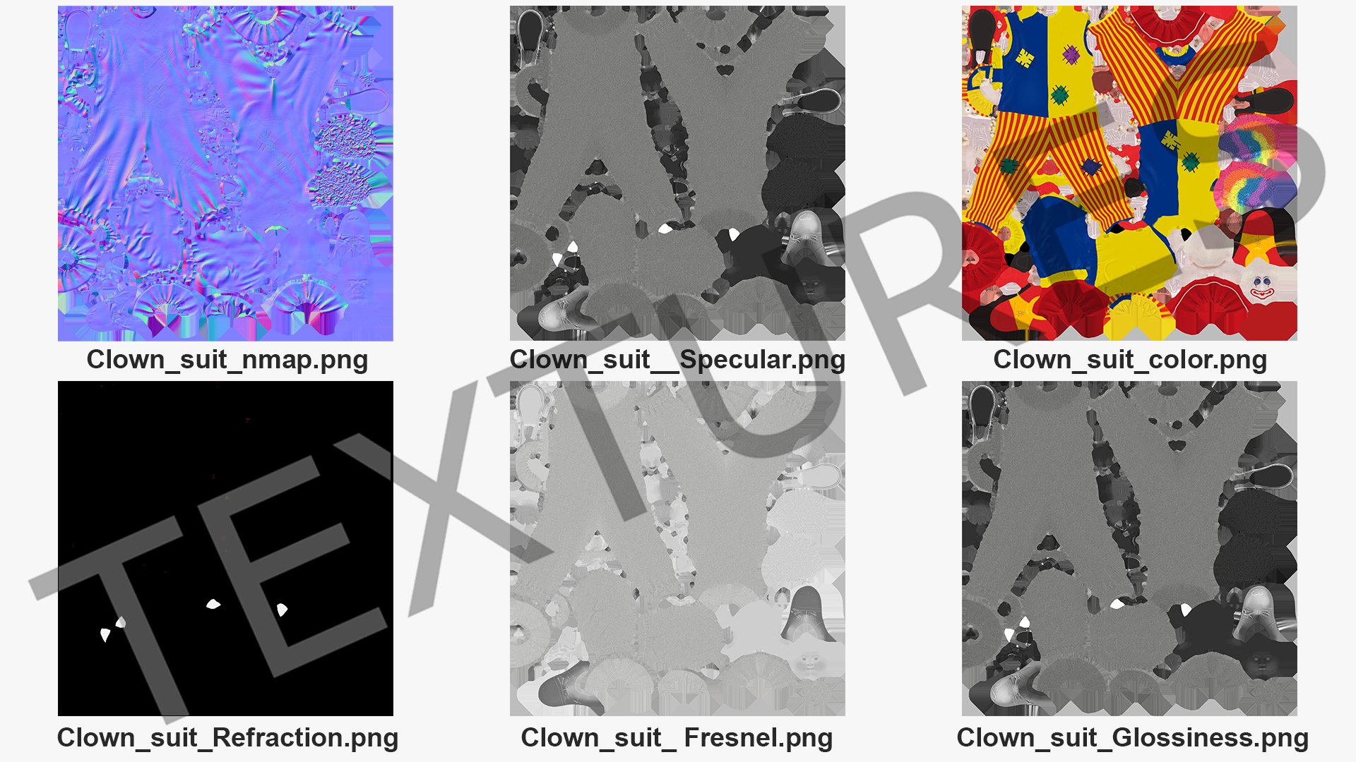 3D clown costume rigged https://p.turbosquid.com/ts-thumb/eq/4UwYQu/bqjclEem/clowncostumeriggedmb3dmodel022/jpg/1596981947/1920x1080/fit_q87/3c12e96a74e2b73f26d65ed8dfbc7dfbfb624c3a/clowncostumeriggedmb3dmodel022.jpg