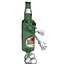 Bierflasche-Cartoon-Figur