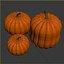 3d realistic pumpkins model