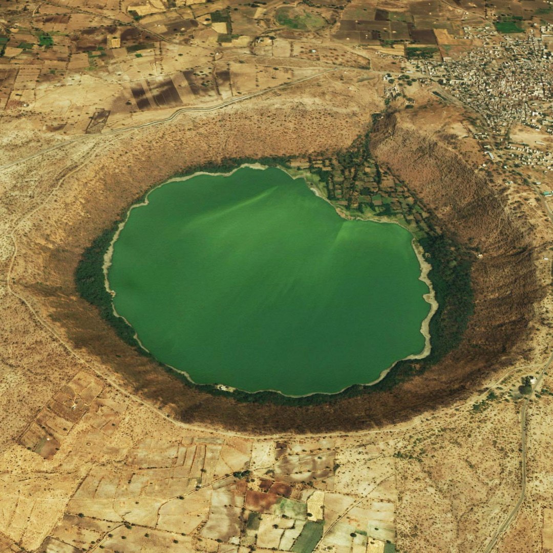Realistic Meteor Crater 3D Model - TurboSquid 1432693