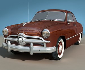 1949 sedan 3d model