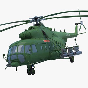 3d model mi-171 helicopter