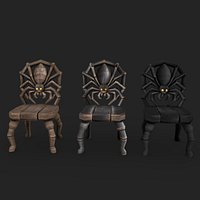 Halloween Spider Chair