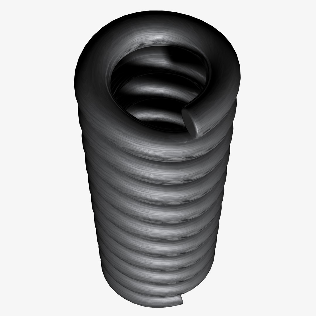 Coil Spring Uv Mapped Model - TurboSquid 1208591