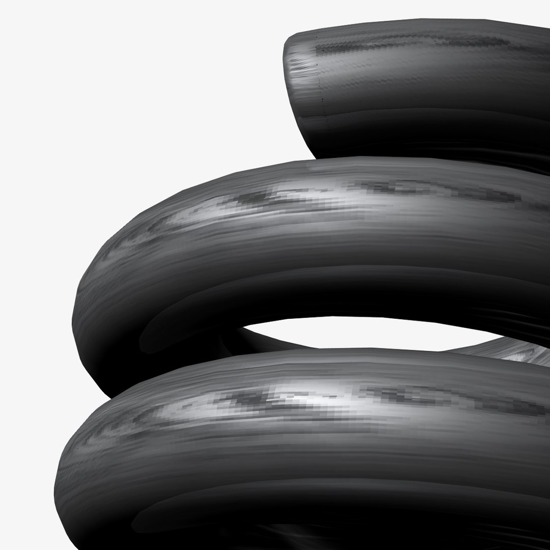 Coil Spring Uv Mapped Model - TurboSquid 1208591