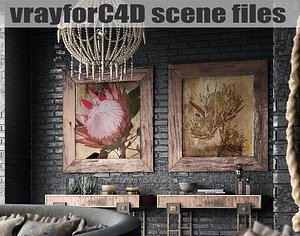 3d model vrayforc4d scene files -