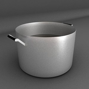 caldron water 3d max