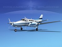 Beechcraft King Air C-90 V04