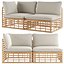 ELISA Modular garden sofa By SNOC