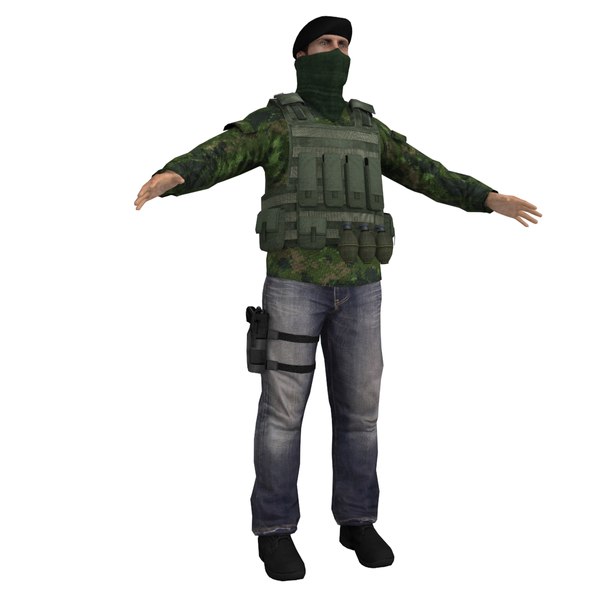 ira soldier 3d max