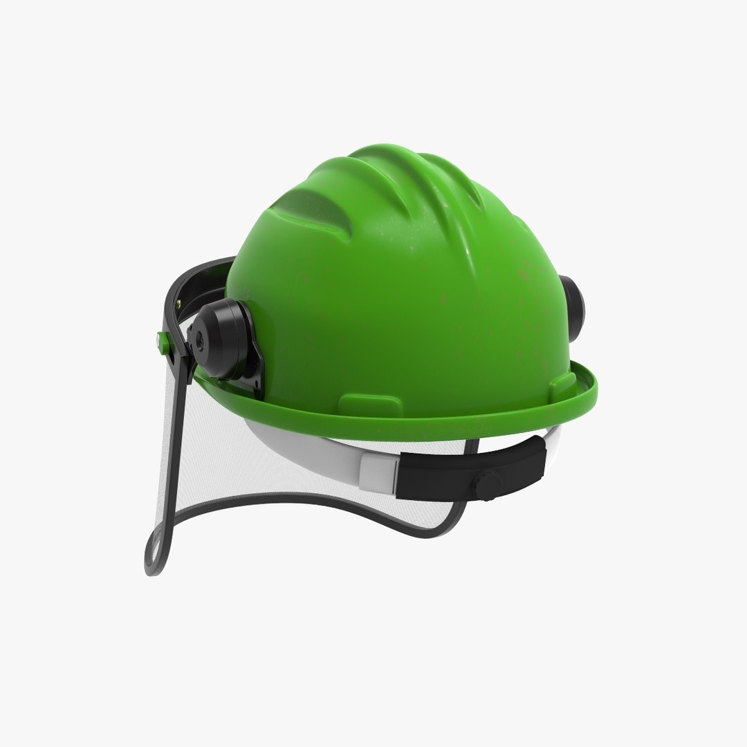 Construction Helmet Visor 3D TurboSquid 1213289
