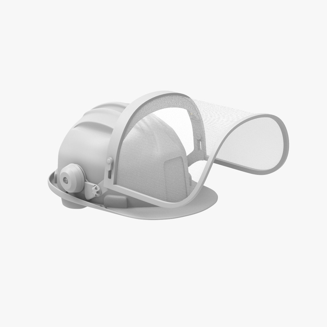 Construction Helmet Visor 3D TurboSquid 1213289