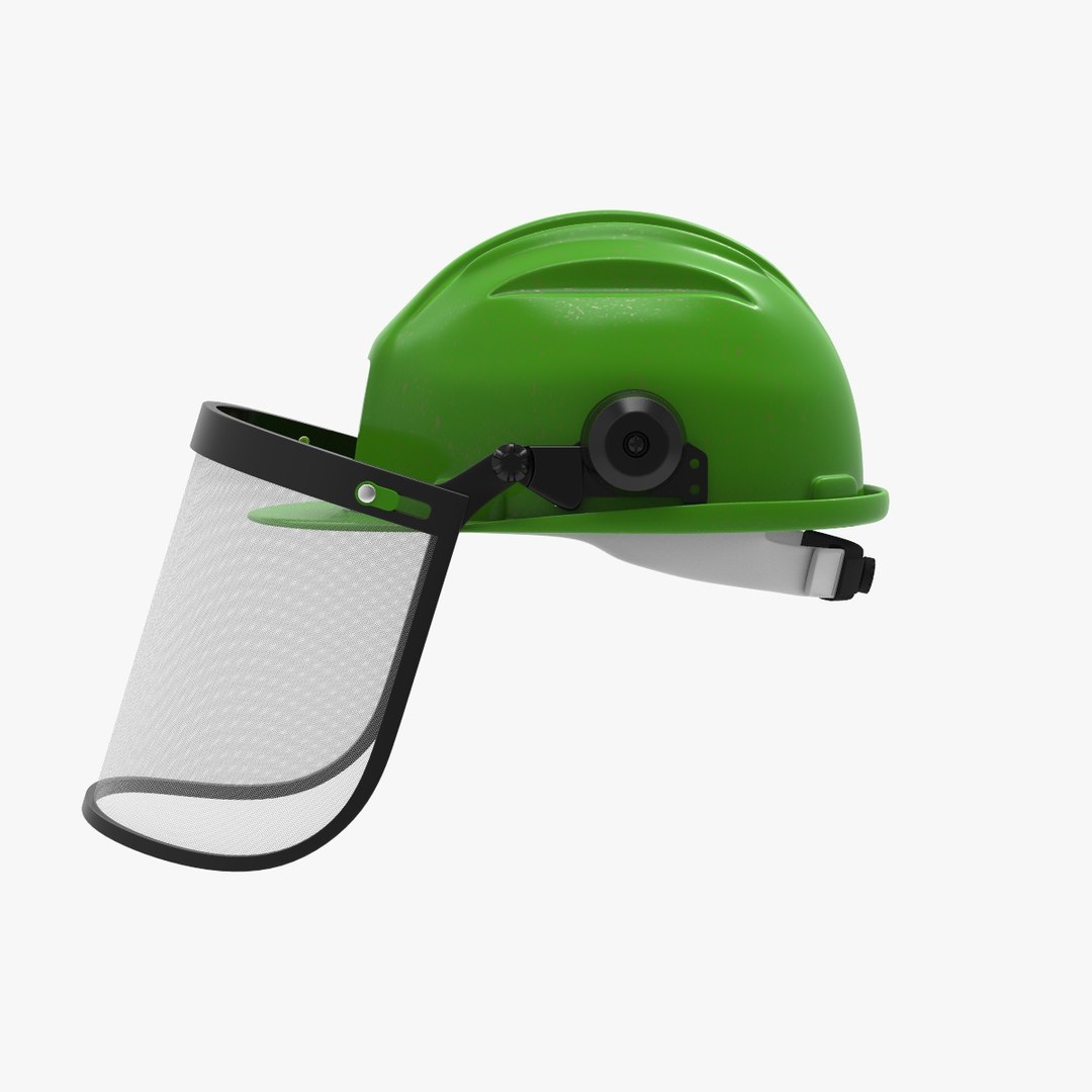 Construction Helmet Visor 3D TurboSquid 1213289