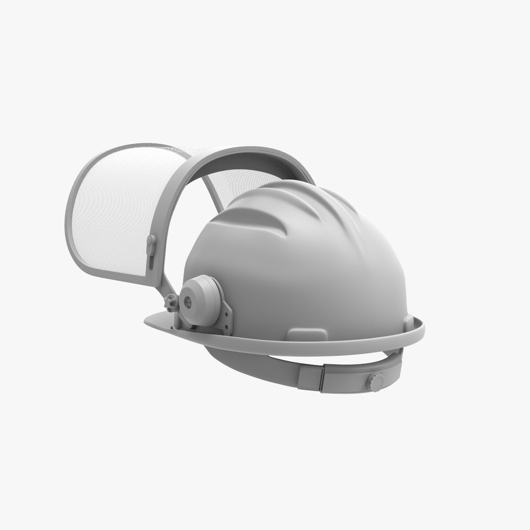 Construction Helmet Visor 3D TurboSquid 1213289