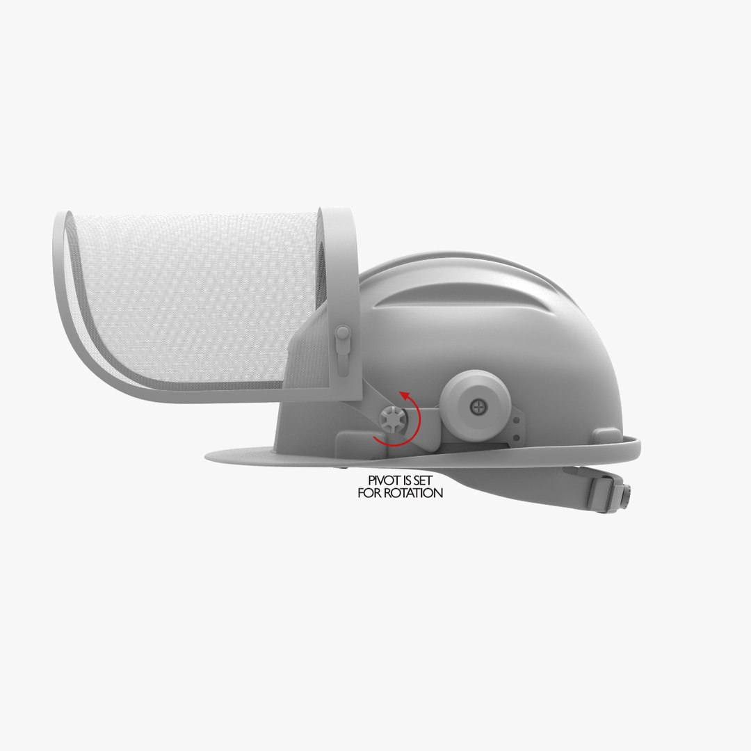 Construction Helmet Visor 3D TurboSquid 1213289