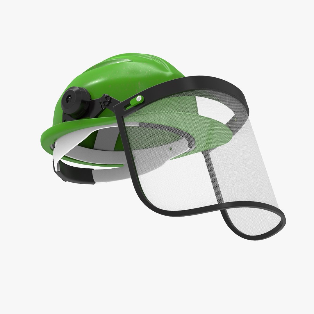 Construction Helmet Visor 3D TurboSquid 1213289