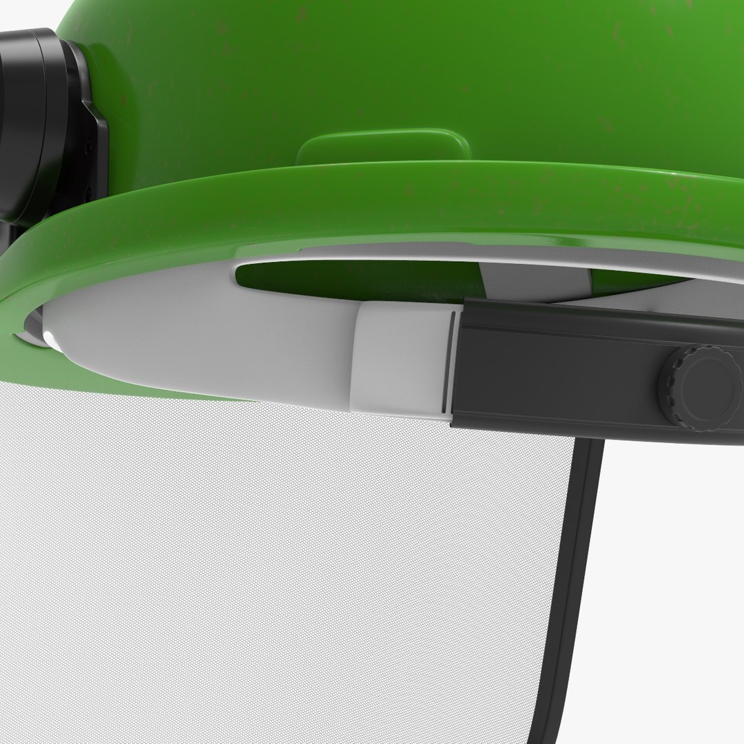 Construction Helmet Visor 3D TurboSquid 1213289