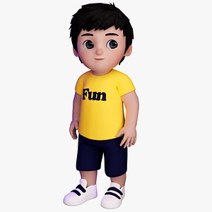 3D Boy Model