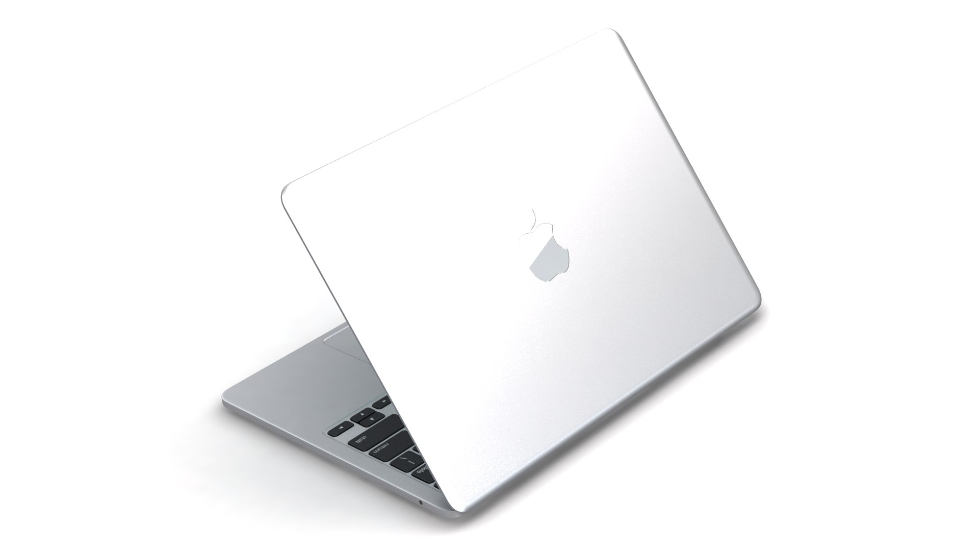 Apple MacBook Air 2022 Silver 3D model - TurboSquid 1959091