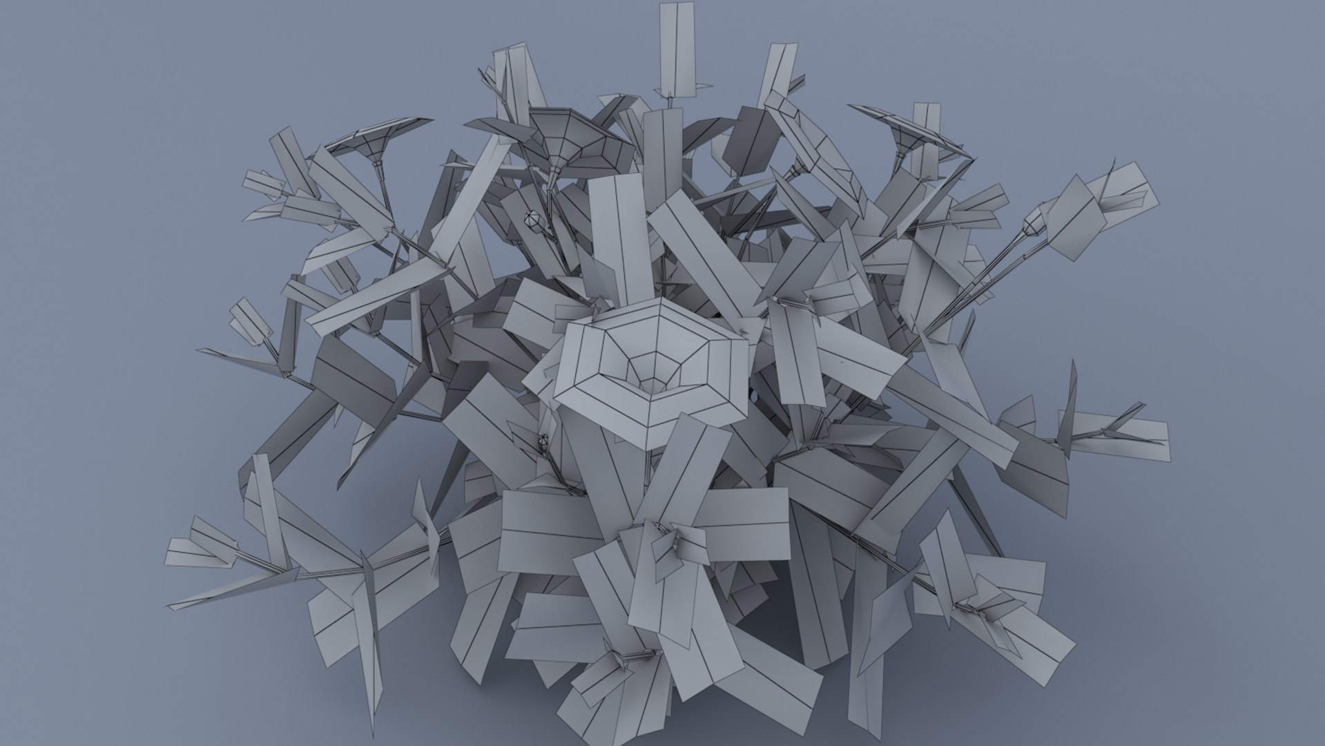 3D Vinca Minor Flowers Model - TurboSquid 1283474