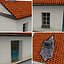 free poligonal old greek house games 3d model