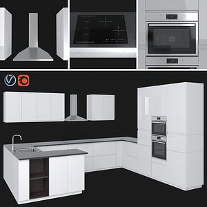 Modern kitchen VOXTORP LARGE