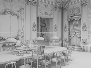 casino roulette 3d model