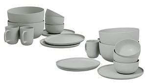 3D Cookware Drift Reactive Silver Gray model