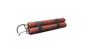 Dynamite Low-poly PBR