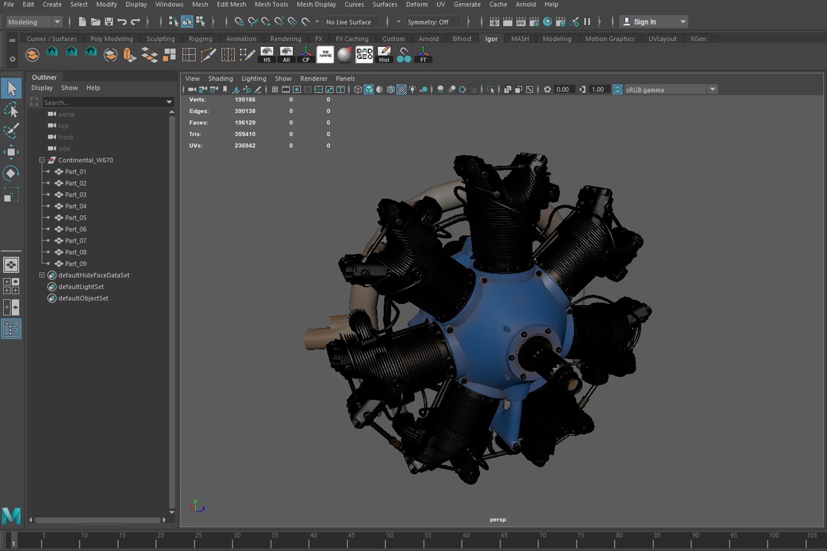 Radial Aircraft Engines Continental W670 3D model https://p.turbosquid.com/ts-thumb/eq/wUOlzE/wP/maya_01/jpg/1673425239/1920x1080/fit_q87/505bc37cd703a4ea886583e2a8ecf59b1ce4ce08/maya_01.jpg