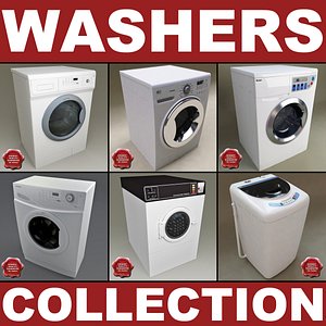 washers v2 3d model
