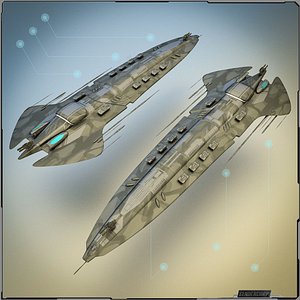 blender battlecruiser