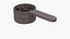 Wooden Spice Scoop with Dried Black Peppercorns