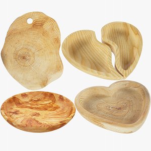 Kitchen Wooden Utensils Collection V3