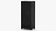 3D Storage System Type 01 Furniture 01 Black Clean and Dirty model