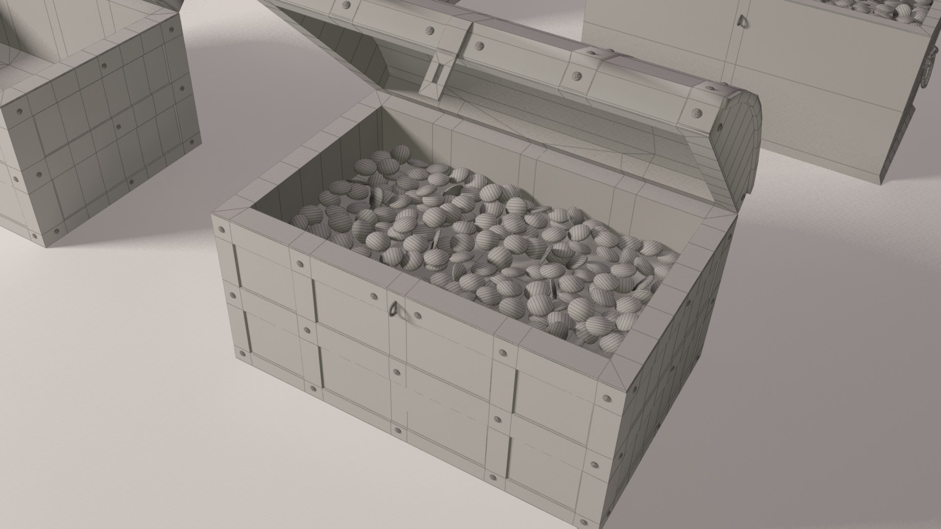 Pirate treasure chests model https://p.turbosquid.com/ts-thumb/er/HP4gjK/nG/piratechestsrender21wire/jpg/1618967800/1920x1080/fit_q87/505968f0e4da0512f7fcb5826558267c39dbf1ab/piratechestsrender21wire.jpg